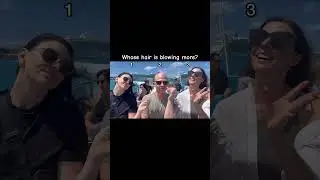 Whose hair is blowing more? SUB OR GO BALD! #hairstyle #youtubeshort #shorts #bald