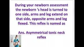 cne credit hours/question and answers/newborn assessment