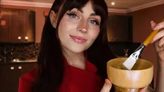 ASMR Tingle Spa [No Music]  | Personalised Facial and Scalp Massage