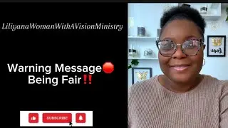 Warning Message Being Fair🛑Understanding From A Different Perspective/View‼️