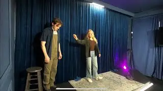 An improvised scene with the very talented Hannah Loesch! THANK YOU also Marcus Evans & Julia Wells.