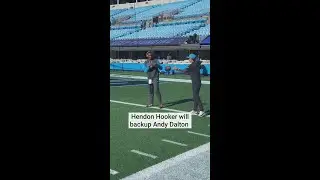 Hendon Hooker will backup Andy Dalton