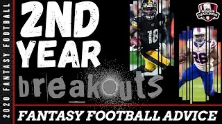 Fantasy Football 2020 Draft Advice  - 2nd Year Breakouts