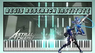 Aegis Research Institute [Calm + Combat Phase] - Astral Chain || Piano Synthesia