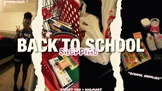 BACK TO SCHOOL SCHOOL SUPPLIES + HYGIENE SHOPPING | SENIOR YEAR EDITION  | 