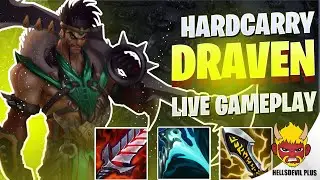 Draven ABSOLUTE HARDCARRY WITH TROLLS! - Wild Rift HellsDevil Plus Gameplay