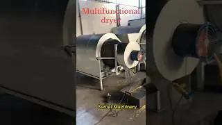 Multifunctional dryer for drying sawdust#machine #sawdust #dryer #industrial #automobile