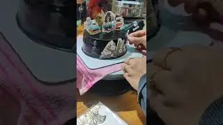 truffle cake # half kg #study girl cake design idea