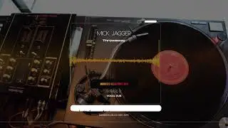 Mick Jagger - Throwaway - Extended Vocal Dub (Vinyl Rip)