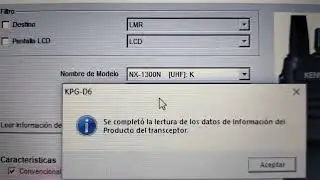 KENWOOD NX1300N K K2 K4 BLANQUEAR QUITAR ESE PITIDO O FUERA DE RANGO KPGD6 PARTE 2