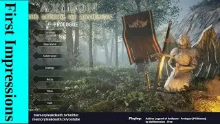 First Impressions | Axilon: Legend of Artifacts - Prologue [Demo]