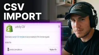 How To Import Your Products In Shopify Using CSV Files (2026) | Products Page