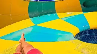 Space Hole Water Slide at  Orka World Water Park, Fethiye