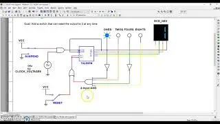 PLTW DE 3.2 - Adding a RESET switch to a counter