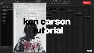 HOW TO MAKE more chaos BEAT for KEN CARSON | fl studio tutorial