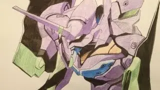 Anime Speed Drawing (EVA Unit 01)