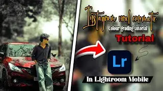 Lightroom cinematic photo editing tutorial in your mobile || Lightroom photo editing trick ❤️