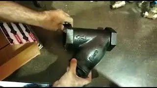 vivek cast iron y type strainer unboxing