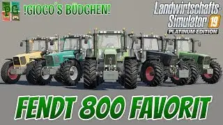 FENDT 800 FAVORIT 🔥🚜 LS19 - FS19 MODVORSTELLUNG │LANDWIRTSCHAFTS SIMULATOR 19