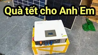 Shop Solar - Qu&agrave; tết 2026 cho Anh Em | Biến tần hybrid Lumentree 5.5kw 