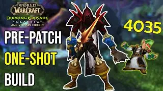 The Most Fun Rogue PvP Spec in Classic WoW (TBC Pre-Patch)