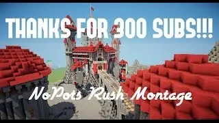 300+ SUBS Minecraft Annihilation Strength Rush Montage