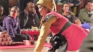 Khantoke dinner and dance show, Chiang Mai, Thailand