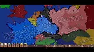Alternate history of Europe Ages of Conflict (SIMULATED)