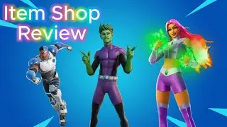 Starfire, Beast Boy And Cyborg Are Back! Item Shop Review [November 4th 2025]