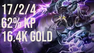 LunaLina Kassadin Mid vs Zoe KR 11.16 Challenger Replay