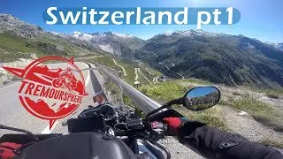 Switzerland Trip | Part 1 | Triumph Tiger 800 XCA