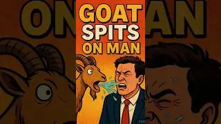 #GoatAttack 🐐💦 | Funniest Spit Moment Ever!
