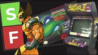 Retro Fighting Games Tier List