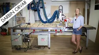 5x10 ft CNC Set Up: Dust Collection, Spoilboard & Workholding Clamps