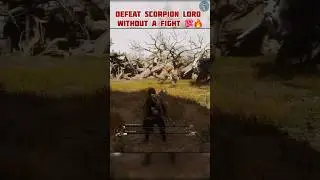 DEFEAT SCORPION LORD IN BLACK MYTH WUKONG WITHOUT A FIGHT 💯🔥 PS5 #blackmythwukonggameplay