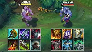 AD MUNDO vs TANK MUNDO FULL BUILD FIGHTS & Best OutPlays!