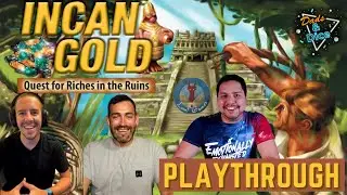 INCAN GOLD | Board Game Arena | Playthrough ft. @lamfgames