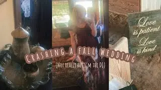 *CRASHED A FALL WEDDING* fall wedding, Starbucks, fall aesthetic 🍂☕️💍