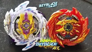 RAGE LONGINUS .Ds' 3A vs SUPER HYPERION .Xc 1A - Beyblade Burst