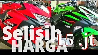 Perbandingan Ninja 250 FI Standart Non ABS & ABS KRT 2022 | Apa Saja Perbedaannya ?