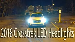 Lasfit LS Series vs Hakari LED Headlights - 2018 Crosstrek