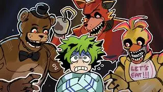 MHA Voice Actors Survive THE NIGHT SHIFT in Roblox FNAF Eternal Nights!