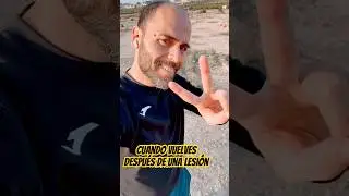 😁 Cuando vuelves a andar despu&eacute;s de una operaci&oacute;n de espalda ✌🏼😁 #running #motivation #correr