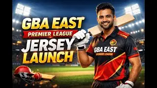 GBA EAST PREMIER LEAGUE | JERSEY LAUNCH | LIVE CR7 OFFICIAL