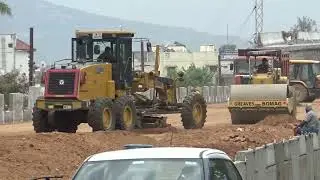 Massive Tippers & Road Leveling Machines in Action | Indian Flyover Road Construction Work Part 2