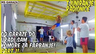Kako Napraviti Komoru Za Farbanje Od Vase Radionice | Part 1!