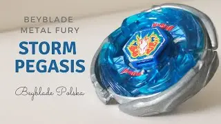 Storm Pegasus 105RF Pegasis Beyblade Metal Fusion pierwszy odcinek po polsku recenzji metal fusion