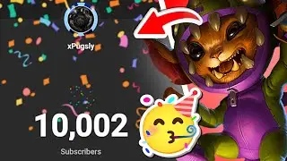 10K SUBSCRIBERS!!! THANK YOU ❤️❤️❤️ | Season 15 Gnar Ranked Gameplay (League of Legends)