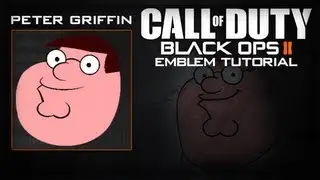 Black Ops II Emblem Tutorial: Episode 1 - Peter Griffin [HD]