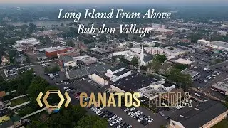 Beautiful Babylon Village From Above | Long Island From Above